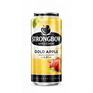 Strongbow Gold apple 0,44l plech - 4ks