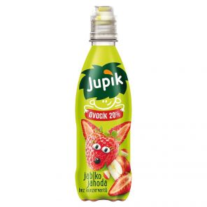 Jupík jahoda 0,33l PET 12ks/bal