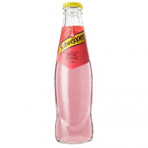 Schweppes pink 0,25L sklo - 24ks/bal