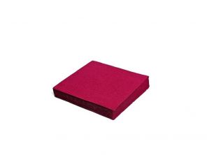 Ubrousky 33x33 barevné 1vr.bordo