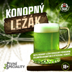 Konopný ležák 30l KEG