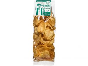Tradiční brambůrky česnekové 70g - 24 ks