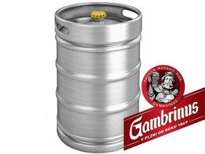 Gambrinus 12° Nepaster 50l KEG