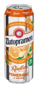 ZLATOPRAMEN Radler Pomeranč - 24ks