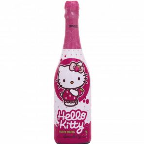 Hello Kitty Párty jahoda 0,75L