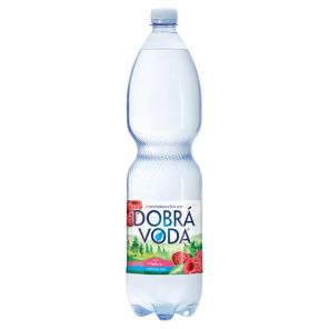 Dobrá voda Neperlivá s příchutí malina 1,5l