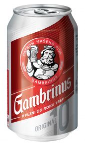 Gambrinus Originál 10 pivo výčepní světlé 330ml