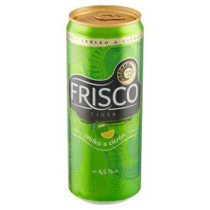Frisco Jablko & Citrón 0,33l 6x4 plech