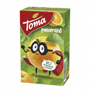 Toma Pomeranč, karton 12x0,25l
