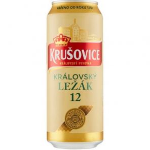 Krušovice Královská 12° Plech 0,5l/24ks