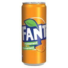 Fanta pomeranč - 0,33L - plech